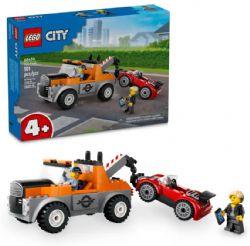 LEGO CITY - LE REMORQUAGE ET LA RÉPARATION DE LA VOITURE DE SPORT #60435